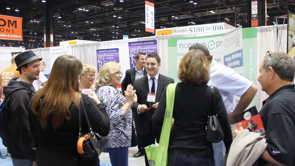 David Ranalli is a trade show magician and presenter. He provides entertainment at trade shows