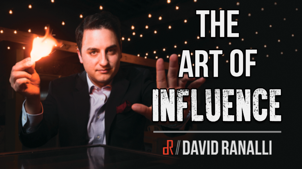 Keynote Speaker Magician David Ranalli Persuasion, Leadership, Influence