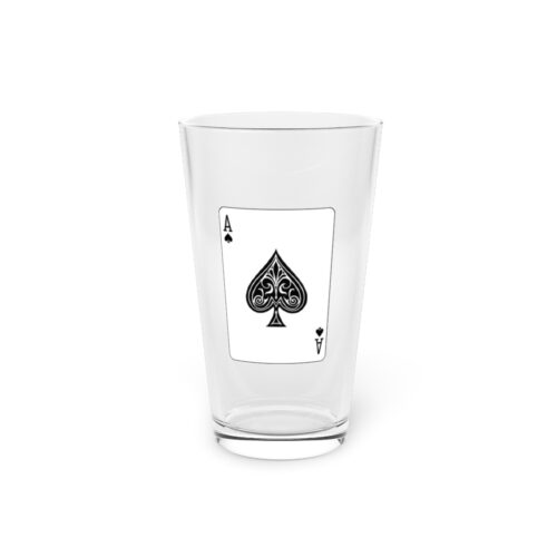 Pint Glass - Ace of Spades (16oz)