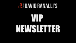 Magician David Ranalli's VIP Newsletter Signup