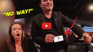 David Ranalli does a Mentalism trick