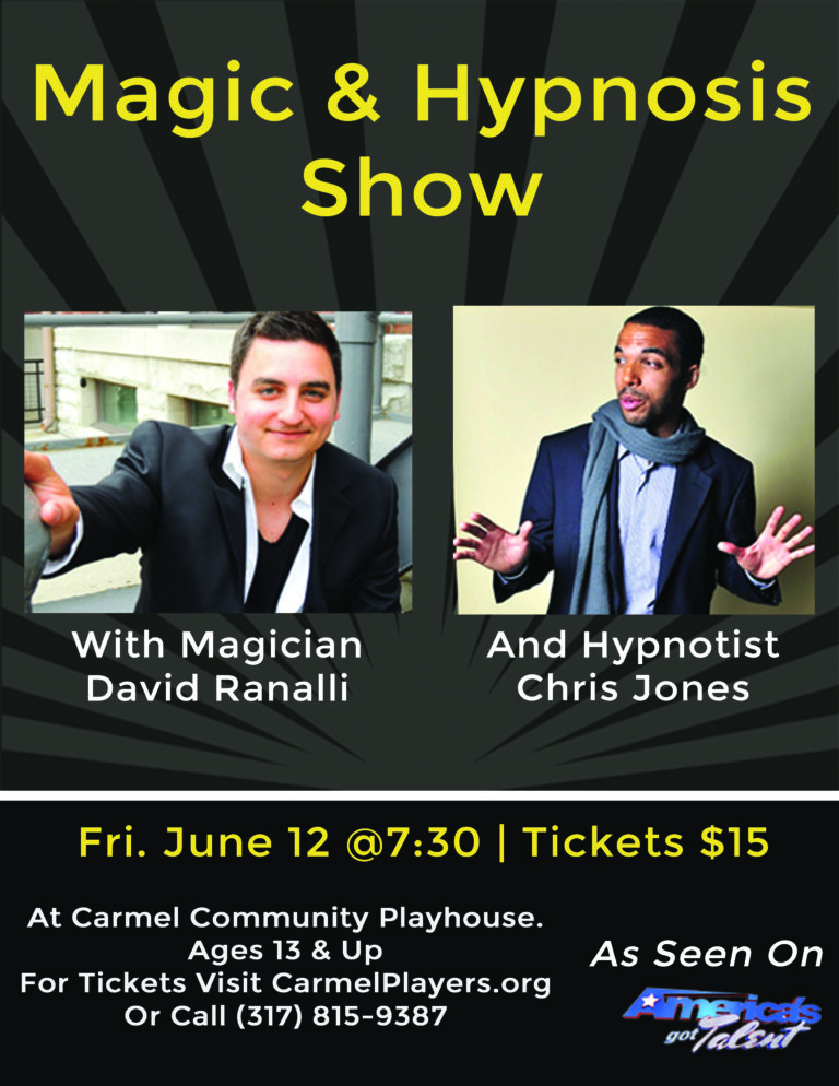Magic & Hypnosis Show with AGT hypnotist Chris Jones