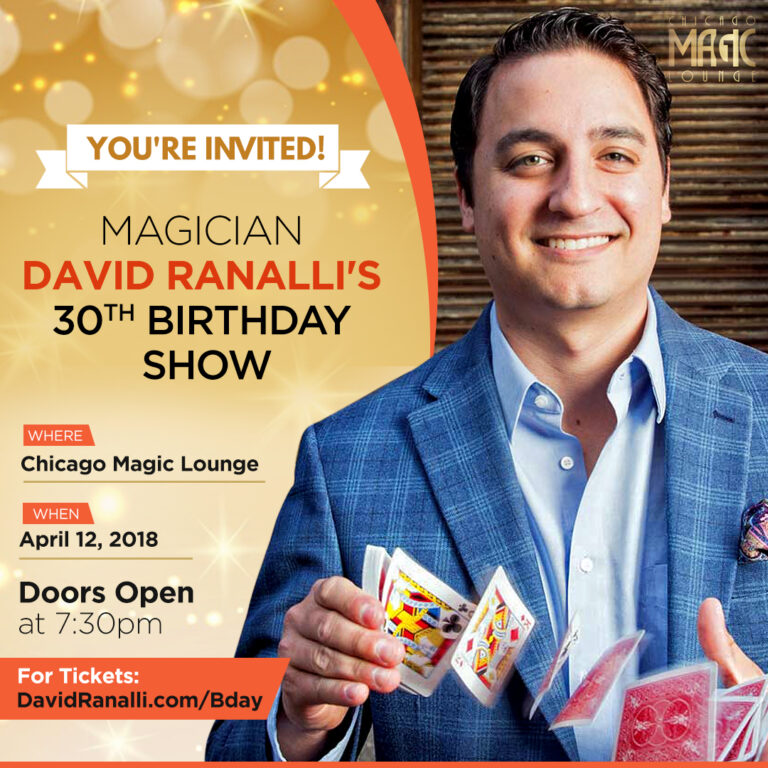 David Ranalli’s 30th Birthday Magic Show